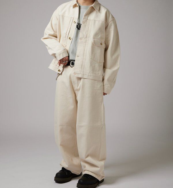  「【Sourcream】セルビッチデニムパンツ」|デニム|