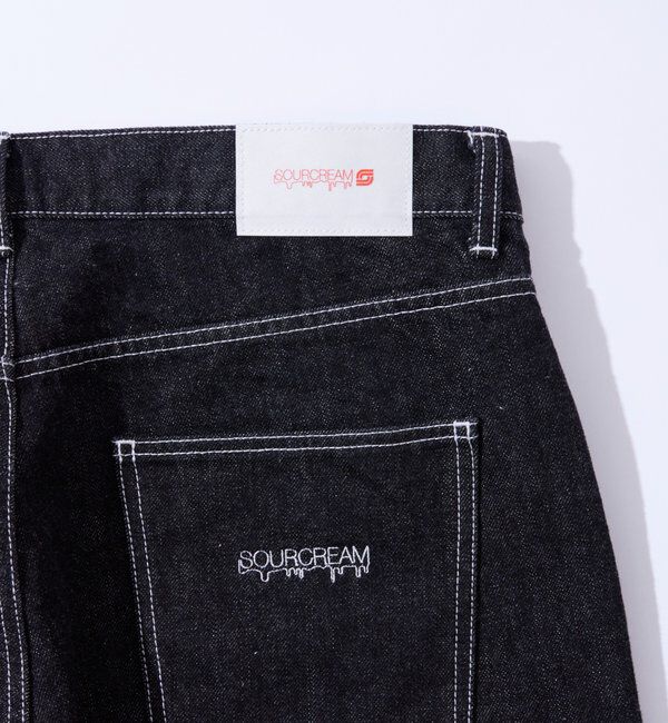  「【Sourcream】セルビッチデニムパンツ」|デニム|