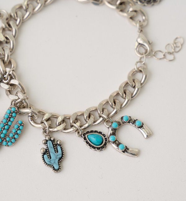  「モチーフターコイズブレスレット」|ブレスレット・バングル|