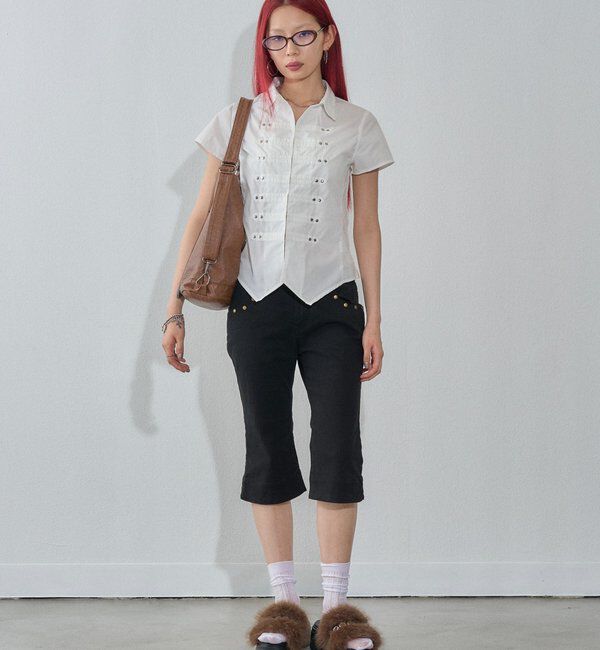  「ファーベルトサンダル」|サンダル|