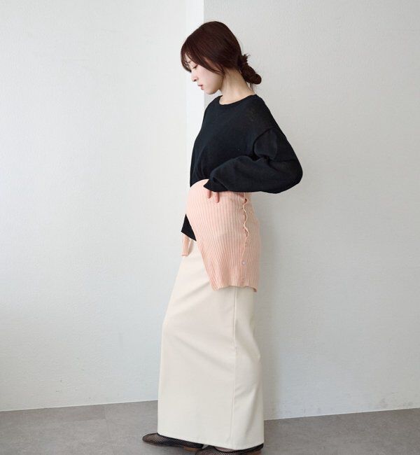  「シアーワイドニット」|ニット・セーター|