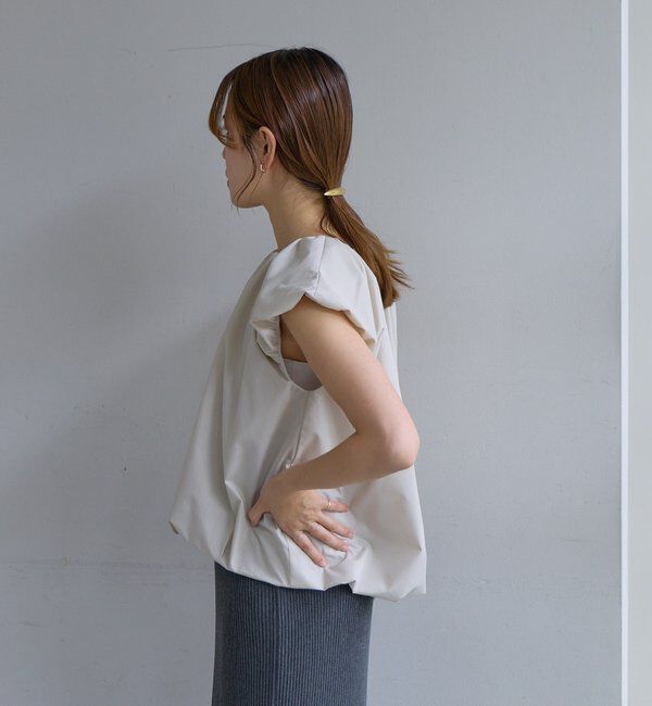  「パフギャザーバルーントップス」|シャツ・ブラウス|