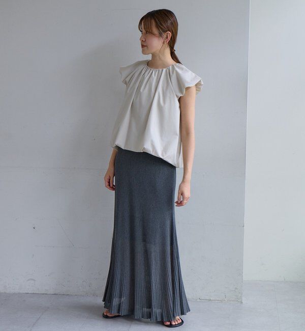  「パフギャザーバルーントップス」|シャツ・ブラウス|