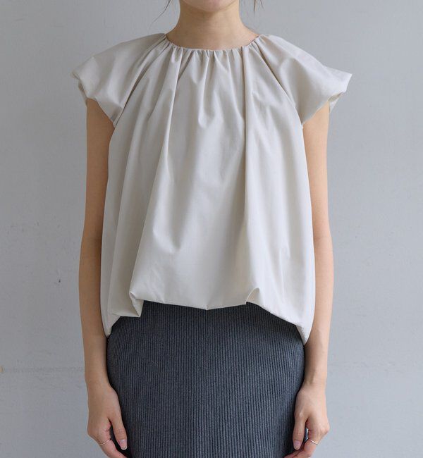  「パフギャザーバルーントップス」|シャツ・ブラウス|