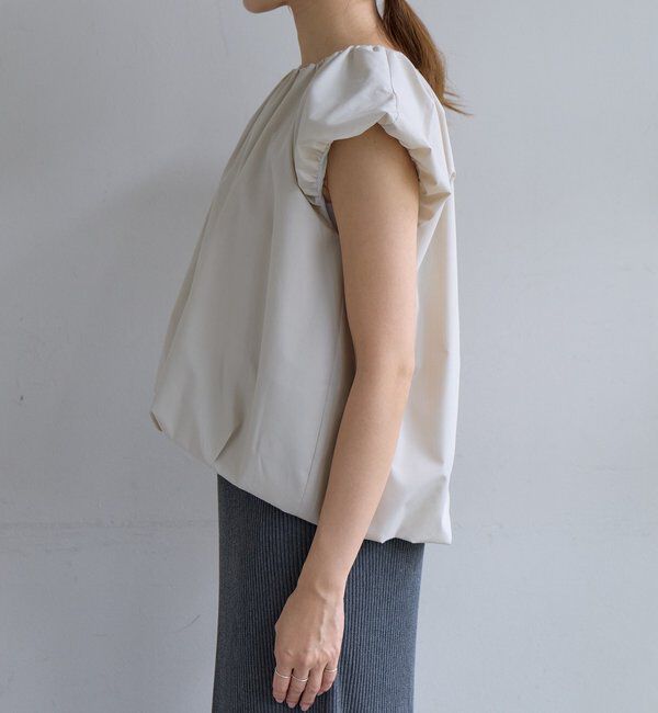  「パフギャザーバルーントップス」|シャツ・ブラウス|