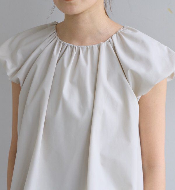  「パフギャザーバルーントップス」|シャツ・ブラウス|