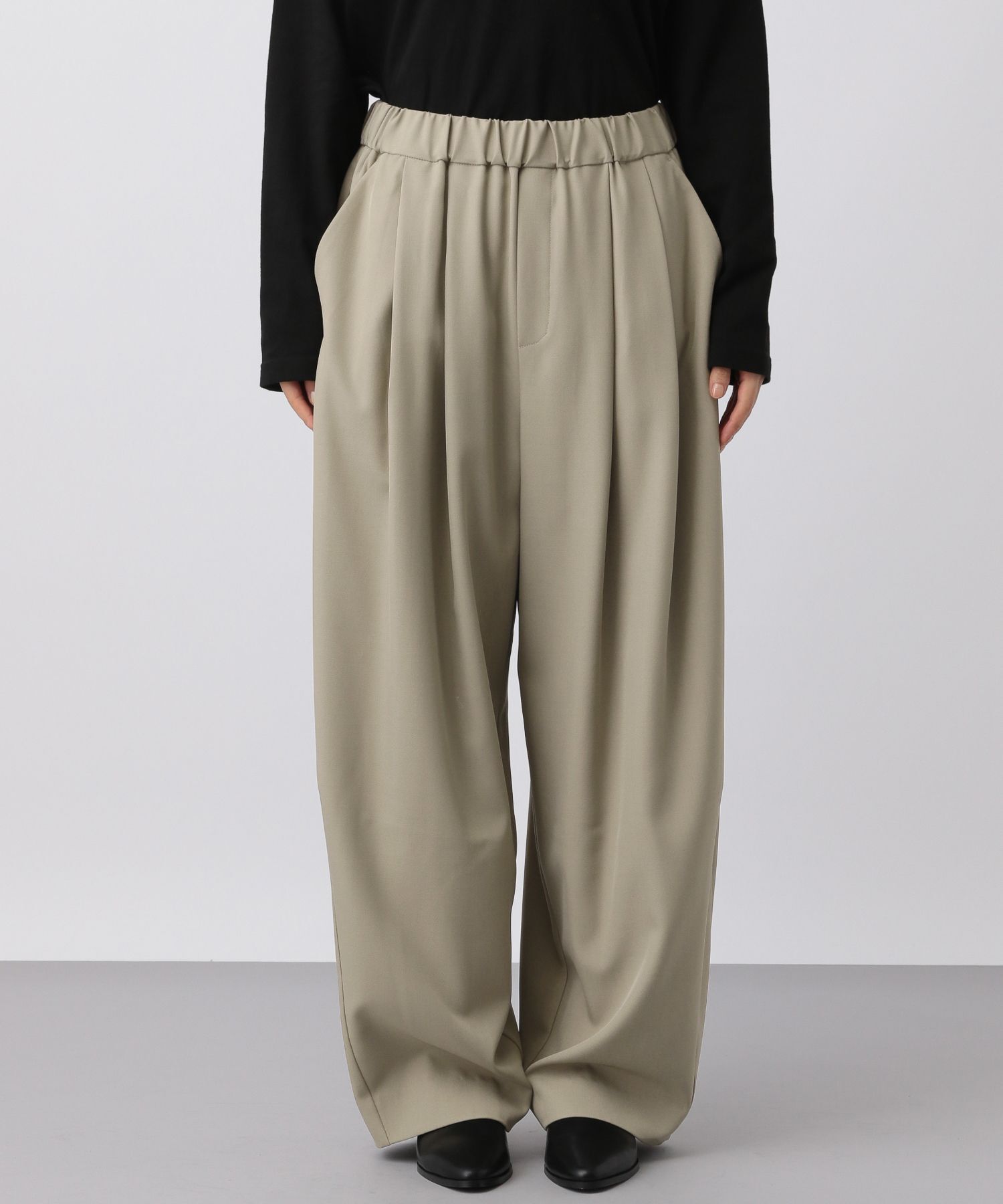 A part by 「スラックスコクーンボリュームパンツ」|スラックス|