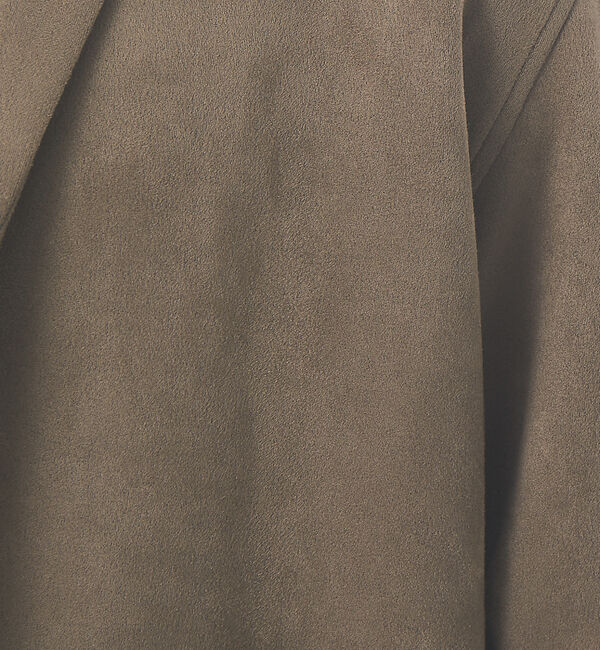 ABAHOUSE「【セットアップ対応】ネオ スエード ボタンレス  カーディガン ジャケット」|その他|