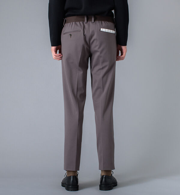 ABAHOUSE「【セットアップ対応/FLEX PANTS】バック ッシュ モクロディー スラック」|スラックス|