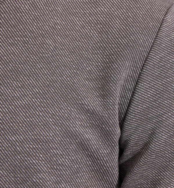 ABAHOUSE「撚り杢ツイル Vネック 半袖 Tシャツ」|Tシャツ・カットソー|