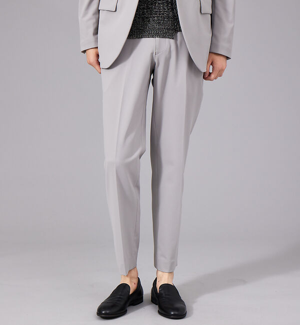 ABAHOUSE「【セットアップ対応】マルチストレッチ ピケ セオアルファ スラックス」|スラックス|