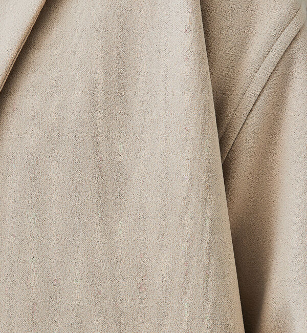 ABAHOUSE「【セットアップ対応】ハイストレッチ ジョーゼット カーディガン/ジャケット」|カーディガン|