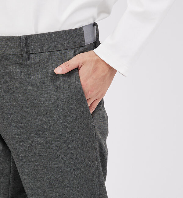 ABAHOUSE「【セットアップ対応】ストレッチポンチ スラックス」|スラックス|