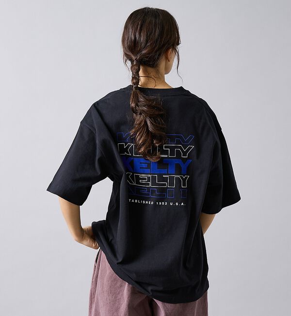 ABAHOUSE「【KELTY / ケルティ】Back Typo Logo T-Shirt / バ」|Tシャツ・カットソー|