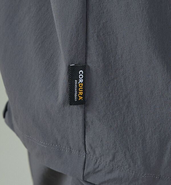 ABAHOUSE「【CORDURA】TUCK＆DARTS コーデュラナイロン シャツブルゾン /」|ブルゾン・スタジャン|
