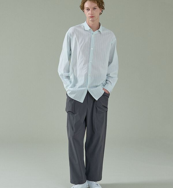 ABAHOUSE「【CORDURA】TUCK＆DARTS コーデュラナイロン パラシュートパンツ」|その他|