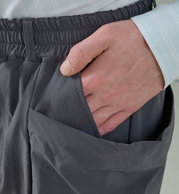ABAHOUSE「【CORDURA】TUCK＆DARTS コーデュラナイロン パラシュートパンツ」|その他|