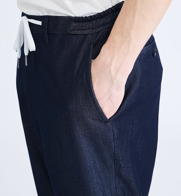 ABAHOUSE「【セットアップ対応】デニムライクツイル テーパード イージーパンツ」|その他|