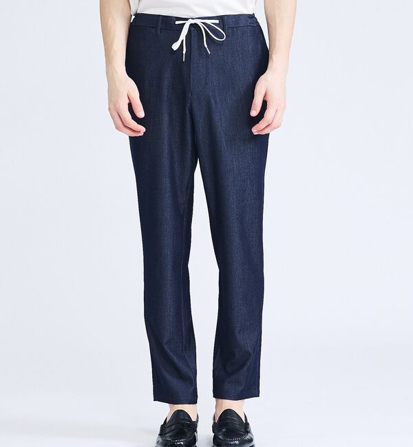 ABAHOUSE「【セットアップ対応】デニムライクツイル テーパード イージーパンツ」|その他|