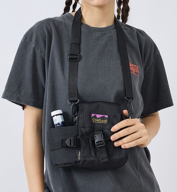 ABAHOUSE「【OverLand Equipment/オーバーランド・イクイップメント】OL-」|ショルダー・メッセンジャー|ブラック