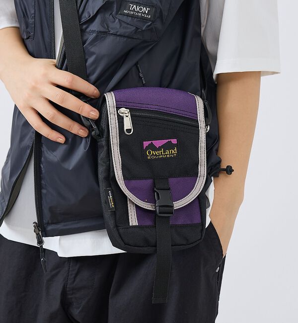 ABAHOUSE「【OverLand Equipment/オーバーランド・イクイップメント】OL2」|ショルダー・メッセンジャー|パープル