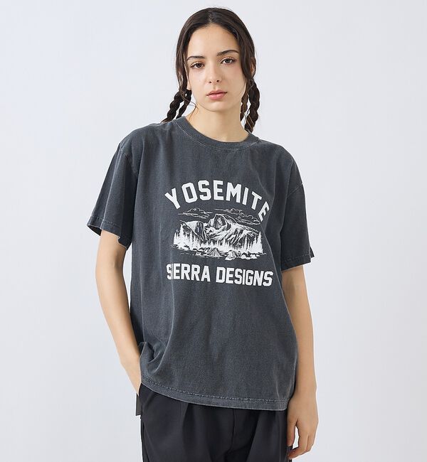 ABAHOUSE「【SIERRA DESIGINS / シエラデザインズ】YOSEMITE NAT」|Tシャツ・カットソー|ブラック