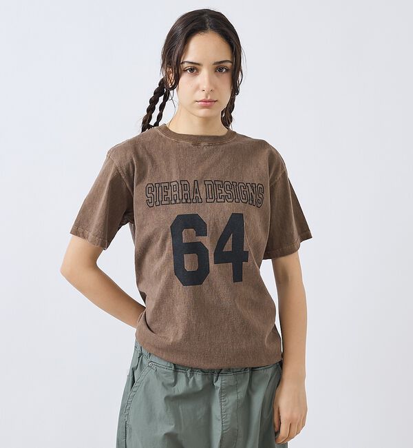 ABAHOUSE「【Good On x SIERRA】DESIGNS 64 Tシャツ / ユニセッ」|Tシャツ・カットソー|ブラウン