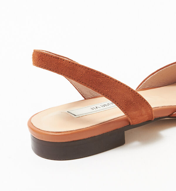 Rouge vif「バックストラップフラット」|パンプス|