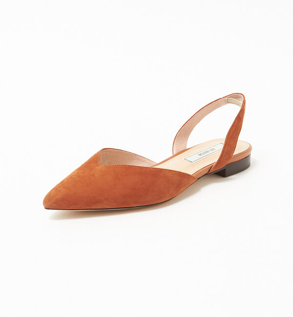 Rouge vif「バックストラップフラット」|パンプス|