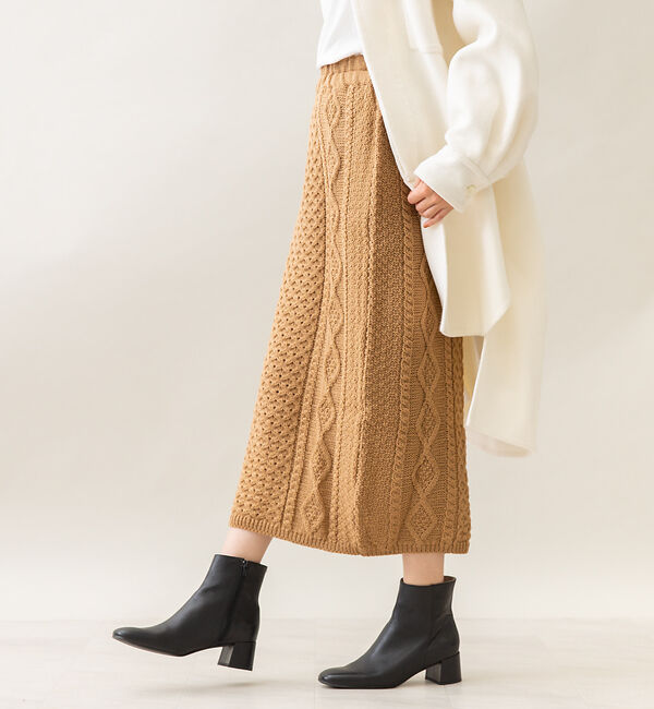 Rouge vif「Island Tides ニットスカート」|スカート|