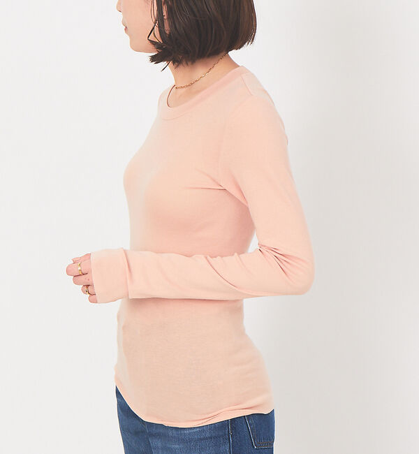 Rouge vif「丸胴フライスクルー」|Tシャツ・カットソー|