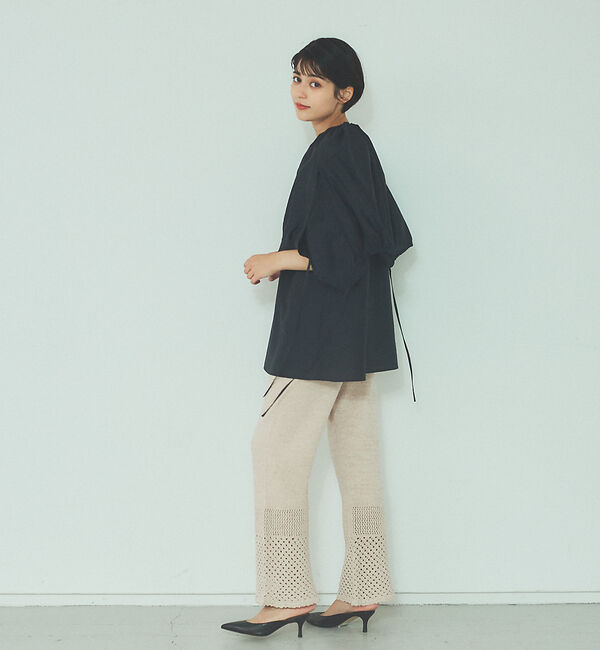 Rouge vif「レーシーニットパンツ」|その他|