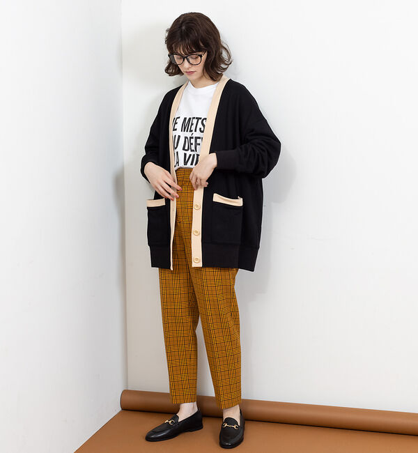 Rouge vif「チェックテーパードパンツ」|その他|