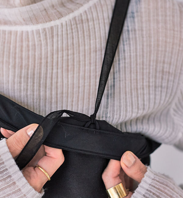 Rouge vif「【BELLE ROBE】シアーリボンワンピース」|ワンピース|