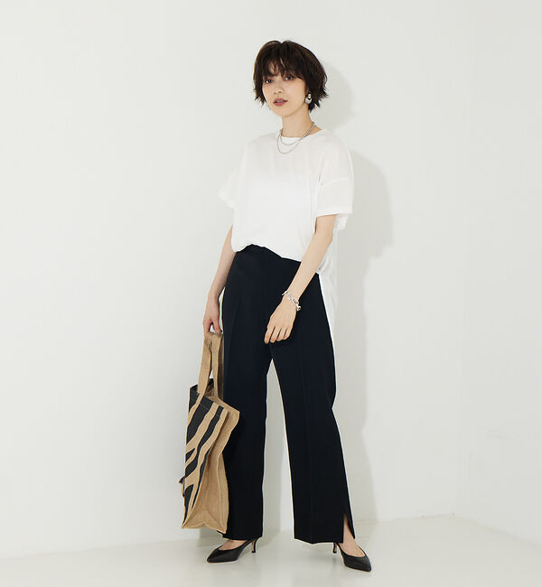 Rouge vif「【セットアップ対応】サイドスリットパンツ」|その他|