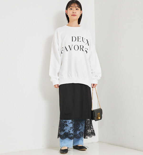 Rouge vif「裾レース巻きスカート」|スカート|