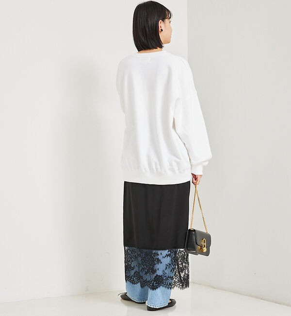 Rouge vif「裾レース巻きスカート」|スカート|