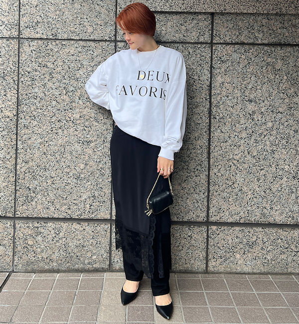 Rouge vif「裾レース巻きスカート」|スカート|