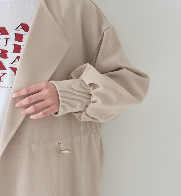 Rouge vif「【一部店舗限定】タンブラーオックスライトコート」|ノーカラーコート|