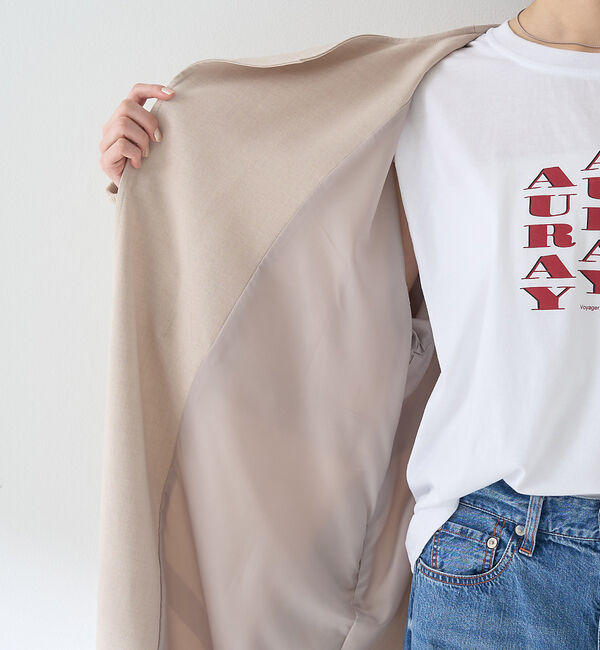 Rouge vif「【一部店舗限定】タンブラーオックスライトコート」|ノーカラーコート|