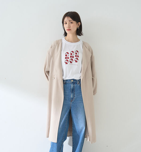 Rouge vif「【一部店舗限定】タンブラーオックスライトコート」|ノーカラーコート|