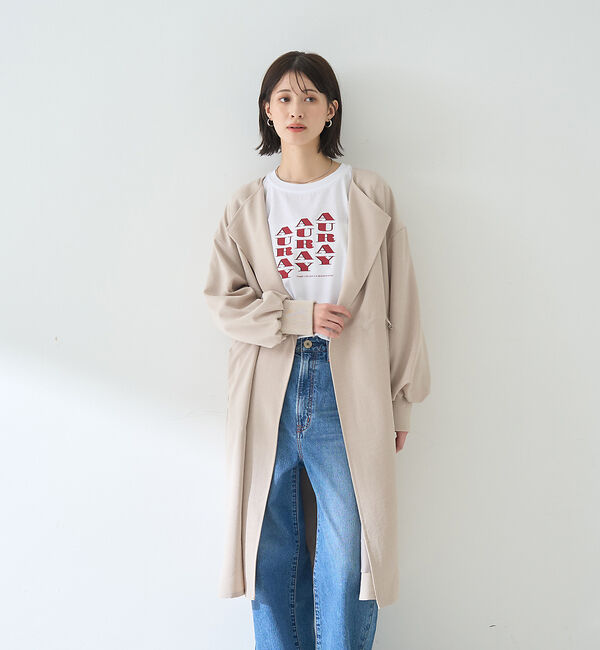 Rouge vif「【一部店舗限定】タンブラーオックスライトコート」|ノーカラーコート|