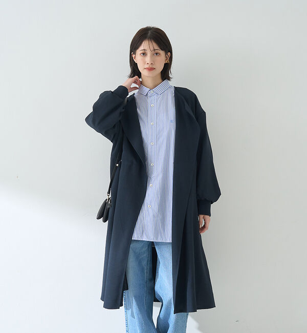 Rouge vif「【一部店舗限定】タンブラーオックスライトコート」|ノーカラーコート|