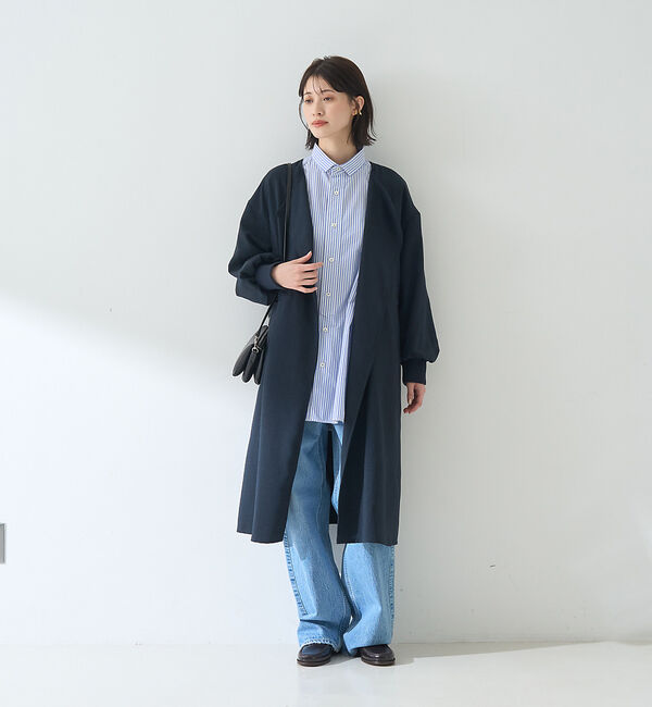 Rouge vif「【一部店舗限定】タンブラーオックスライトコート」|ノーカラーコート|