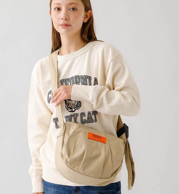 Rouge vif「【UNIVERSAL OVERALL/ユニバーサルオーバーオール】HOBO ショ」|ショルダー・メッセンジャー|ベージュ