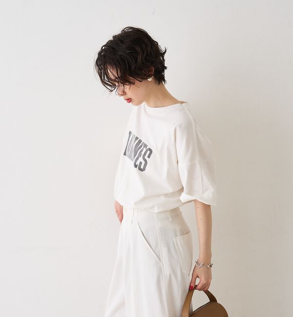 Rouge vif「【REMI RELIEF/レミレリーフ】別注 VANNES ロゴTEE/Tシャツ」|Tシャツ・カットソー|