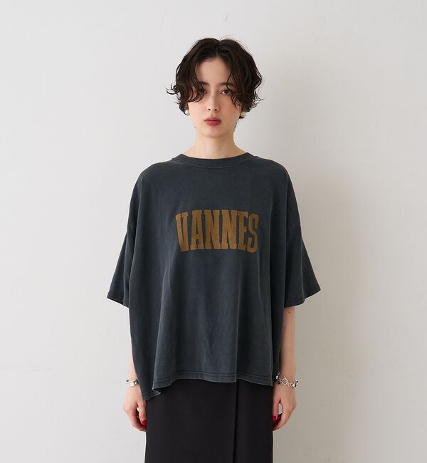 Rouge vif「【REMI RELIEF/レミレリーフ】別注 VANNES ロゴTEE/Tシャツ」|Tシャツ・カットソー|