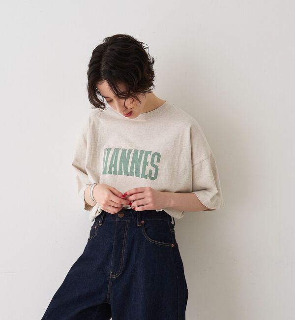 Rouge vif「【REMI RELIEF/レミレリーフ】別注 VANNES ロゴTEE/Tシャツ」|Tシャツ・カットソー|