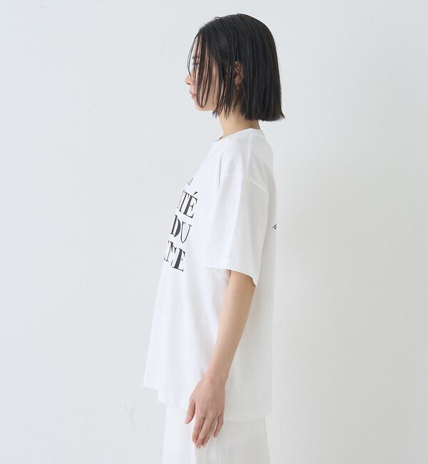Rouge vif「バックフォト グラフィックロゴTシャツ」|Tシャツ・カットソー|