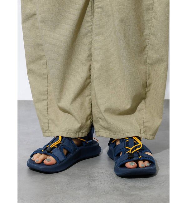 Rouge vif「【BUMPY / バンピー】 SPORTS RF0485/バンピースポーツサンダ」|サンダル|ネイビー